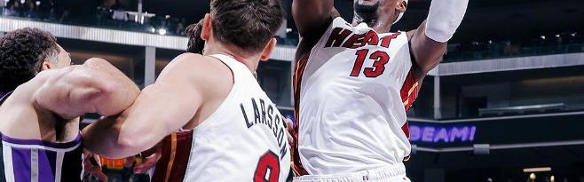 yl23455永利平台-阿德巴约25+7+5鲍威尔22分，威少三分失准6中1，热火复仇国王